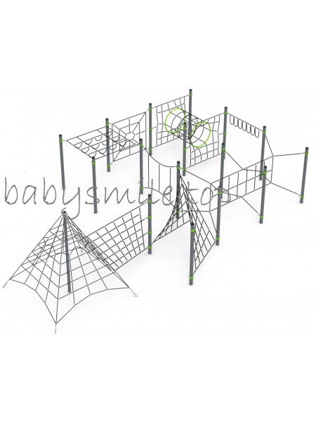 Ігровий канатний майданчик В-021